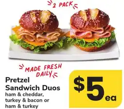 ACME Pretzel Sandwich Duos offer