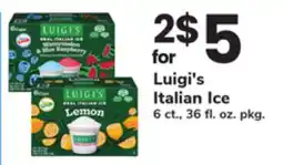 ACME Luigi's Italian Ice offer
