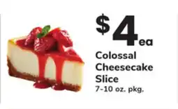 ACME Colossal Cheesecake Slice offer