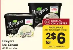 ACME Breyers Ice Cream offer