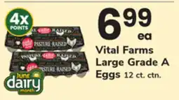 ACME Vital Farms Large Grade A Eggs offer