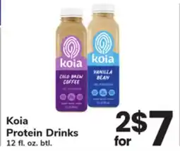ACME Koia Protein Drinks offer