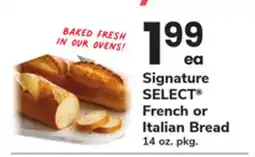 ACME Signature SELECT French or Italian Bread offer