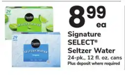 ACME Signature SELECT Seltzer Water offer