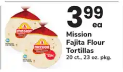 ACME Mission Fajita Flour Tortillas offer