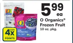 ACME O Organics Frozen Fruit offer