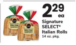 ACME Signature SELECT Italian Rolls offer