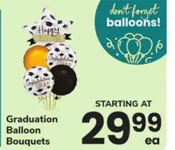ACME Graduation Balloon Bouquets offer
