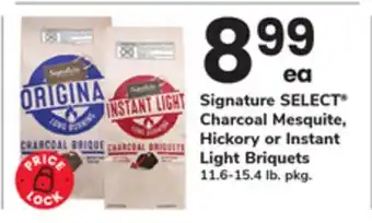 ACME Signature SELECT Charcoal Mesquite, Hickory or Instant Light Briquets offer