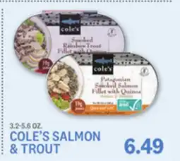Kings Food Markets COLE'S SALMON & TROUT offer