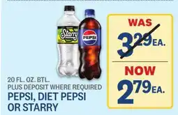 Kings Food Markets PEPSI, DIET PEPSI OR STARRY offer