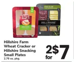 ACME Hillshire Farm Wheat Cracker or Hillshire Snacking Small Plates offer