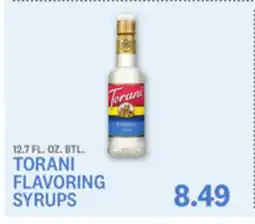 Kings Food Markets TORANI FLAVORING SYRUPS offer