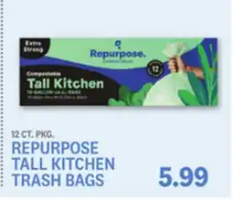 Kings Food Markets REPURPOSE TALL KITCHEN TRASH BAGS offer