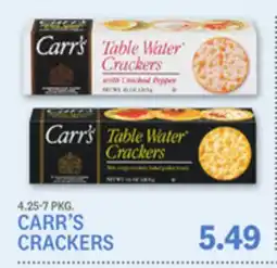 Kings Food Markets CARR'S CRACKERS offer