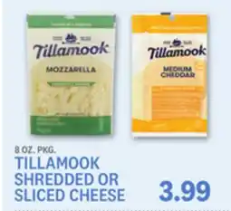 Kings Food Markets TILLAMOOK SHREDDED OR SLICED CHEESE offer