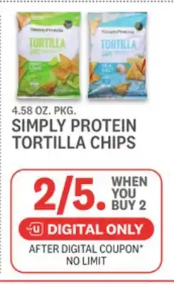 Kings Food Markets SIMPLY PROTEIN TORTILLA CHIPS offer