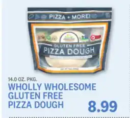 Kings Food Markets WHOLLY WHOLESALE GLUTEN FREE PIZZA DOUGH offer