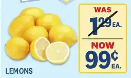 Kings Food Markets LEMONS offer