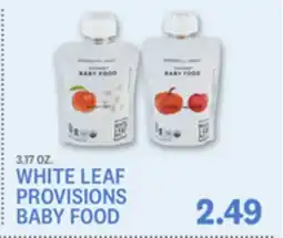 Kings Food Markets WHITE LEAF PROVISIONS BABY FOOD offer