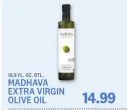 Kings Food Markets MADHAVA EXTRA VIRGIN OLIVE OIL offer