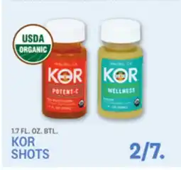 Kings Food Markets KOR SHOTS offer