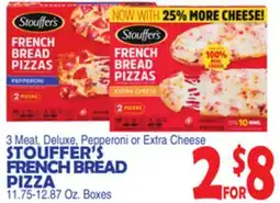 Bravo Supermarkets STOUFFER'S FRENCH BREAD PIZZA offer