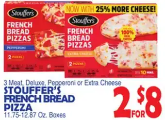 Bravo Supermarkets STOUFFER'S FRENCH BREAD PIZZA offer