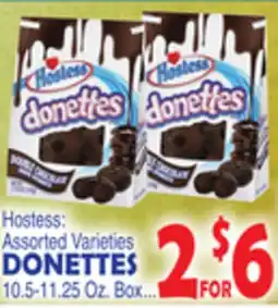 Bravo Supermarkets Hostess: Assorted Varieties DONETTES offer
