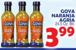 Bravo Supermarkets GOYA NARANJA AGRIA offer
