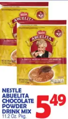 Bravo Supermarkets NESTLE ABUELITA CHOCOLATE POWDER DRINK MIX offer