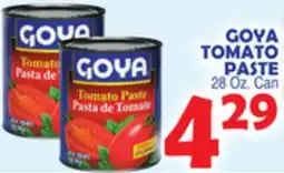 Bravo Supermarkets GOYA TOMATO PASTE offer