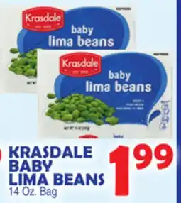 Bravo Supermarkets KRASDALE BABY LIMA BEANS offer