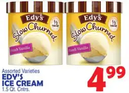 Bravo Supermarkets EDY'S ICE CREAM offer