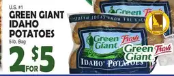 Bravo Supermarkets GREEN GIANT IDAHO POTATOES offer