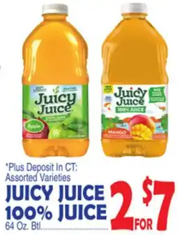 Bravo Supermarkets JUICY JUICE 100% JUICE offer
