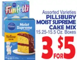 Bravo Supermarkets PILLSBURY MOIST SUPREME CAKE MIX offer