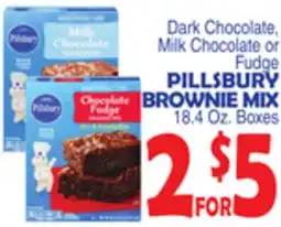Bravo Supermarkets PILLSBURY BROWNIE MIX offer