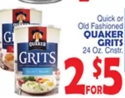Bravo Supermarkets QUAKER GRITS offer