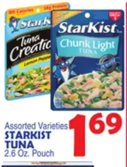 Bravo Supermarkets ASSORTED VARIETIES STARKIST TUNA offer