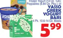 Bravo Supermarkets YASSO GREEK YOGURT BARS offer