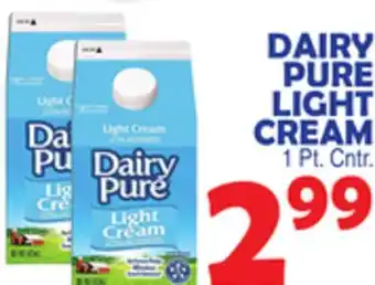 Bravo Supermarkets DAIRY PURE LIGHT CREAM offer