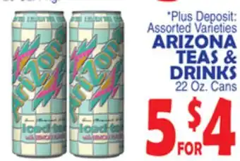 Bravo Supermarkets ARIZONA TEAS & DRINKS offer