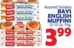 Bravo Supermarkets BAYS ENGLISH MUFFINS offer
