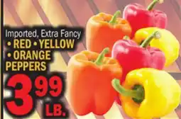 Bravo Supermarkets RED • YELLOW • ORANGE PEPPERS offer