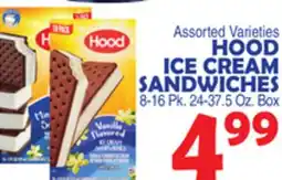Bravo Supermarkets HOOD ICE CREAM SANDWICHES offer