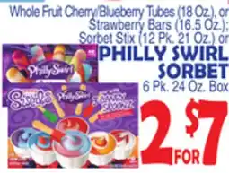 Bravo Supermarkets PHILLY SWIRL SORBET offer
