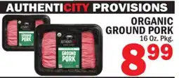 Bravo Supermarkets ORGANIC GROUND PORK offer
