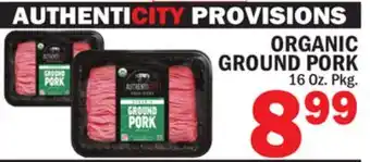 Bravo Supermarkets ORGANIC GROUND PORK offer