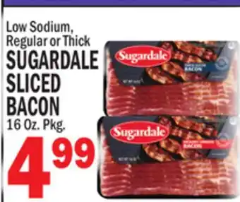 Bravo Supermarkets SUGARDALE SLICED BACON offer
